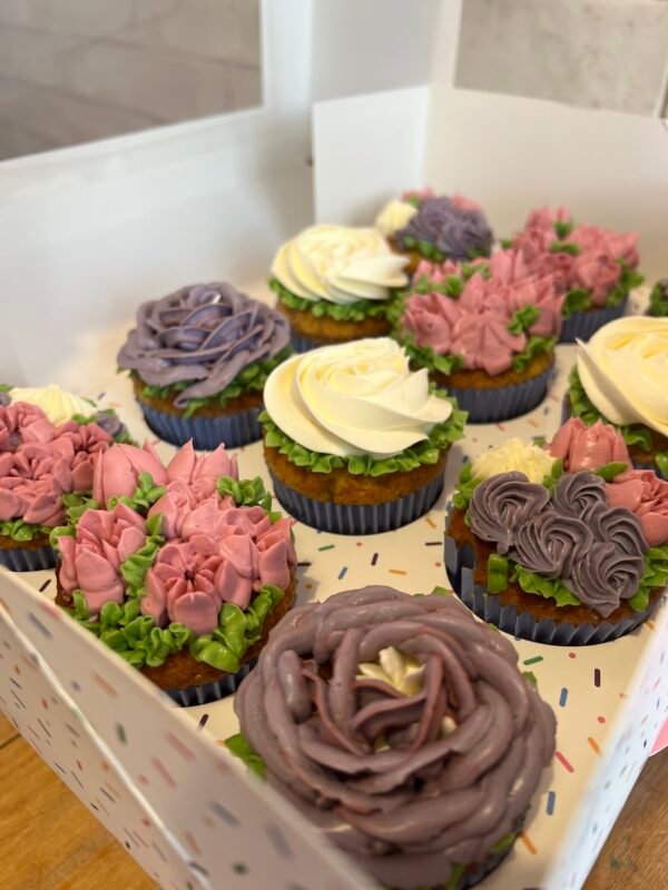 Cajita de cupcakes