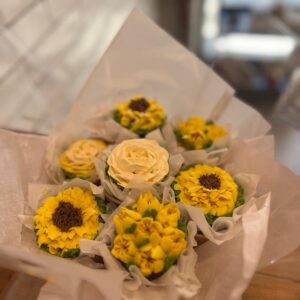 Bouquet de cupcakes